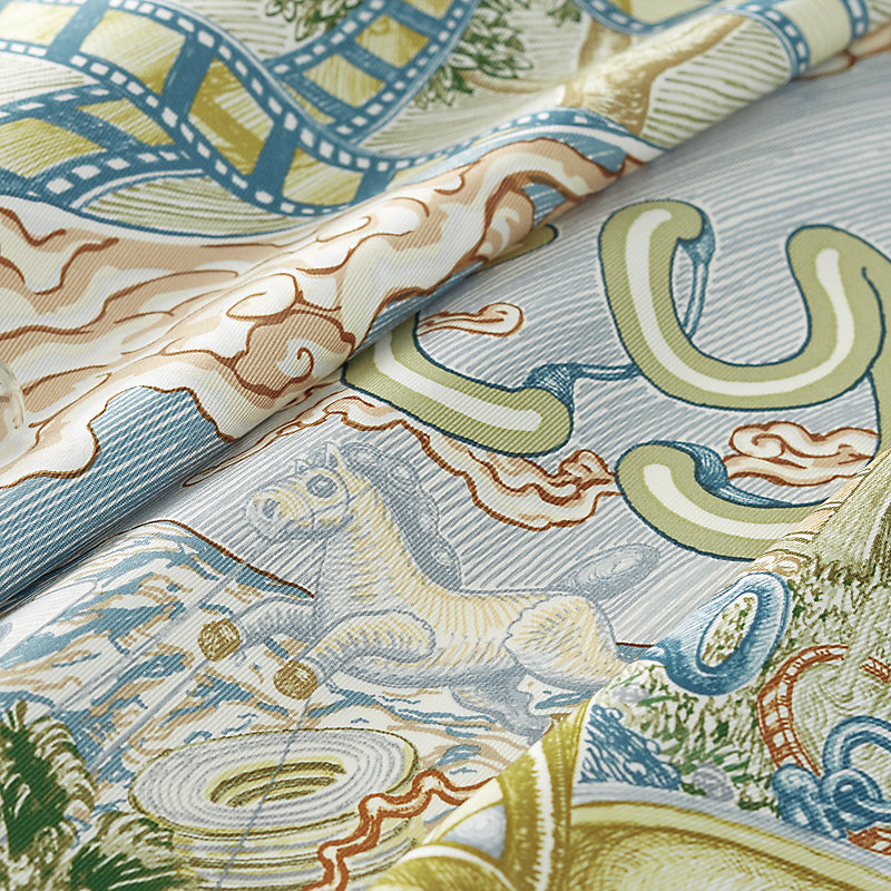 カレ 90 《シティー・オブ・ライト》 | Hermès - エルメス-公式サイト